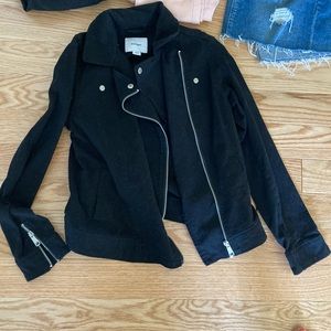Old navy cotton moto jacket.